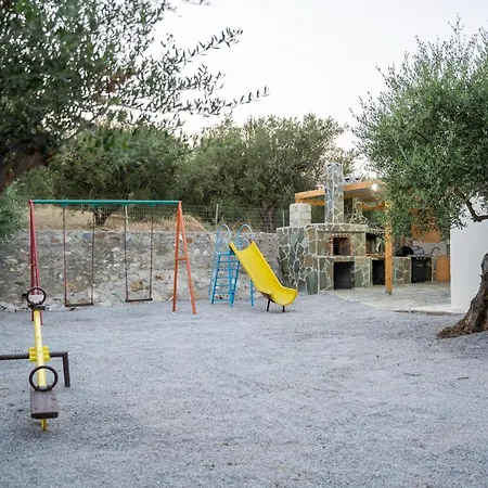 Nontas Ntina With Private Pool & Playground Villa Rethymno